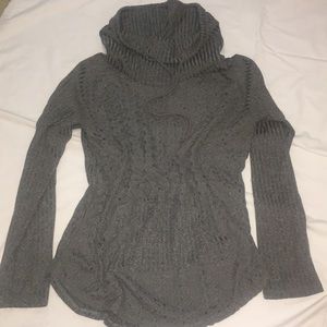 Gray, lightweight sweater